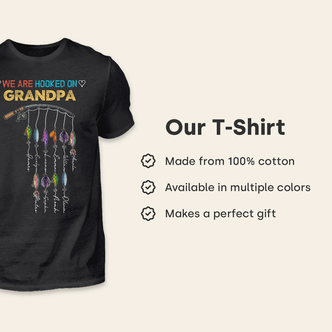 Personalized T-Shirt "Hooked"