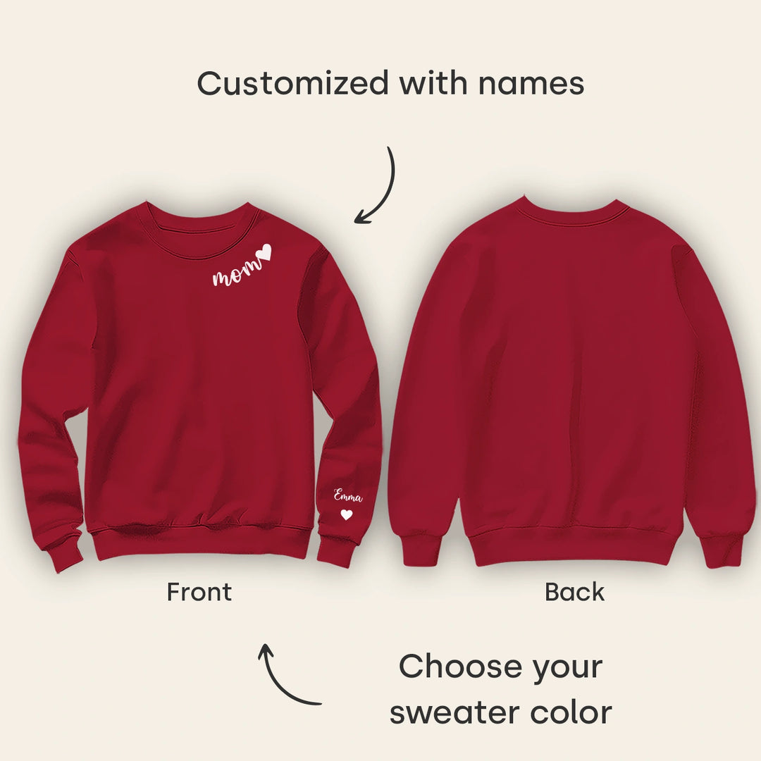 Personalized Sweater "Dear Mom"