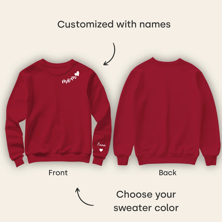 Personalized Sweater "Dear Mom"