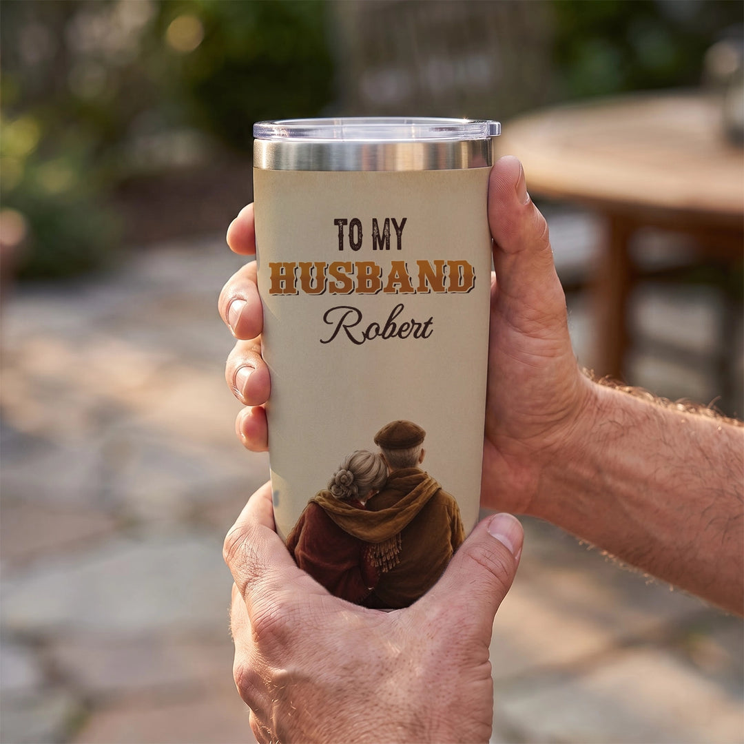 Personalized Tumbler "To My Husband"