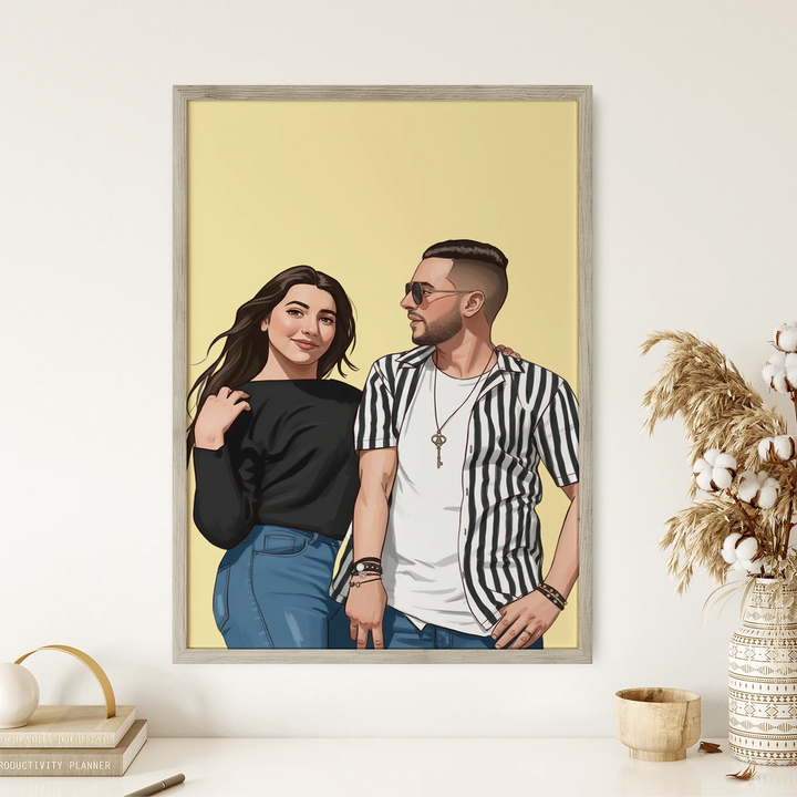Personalized Poster "Couple Portrait"