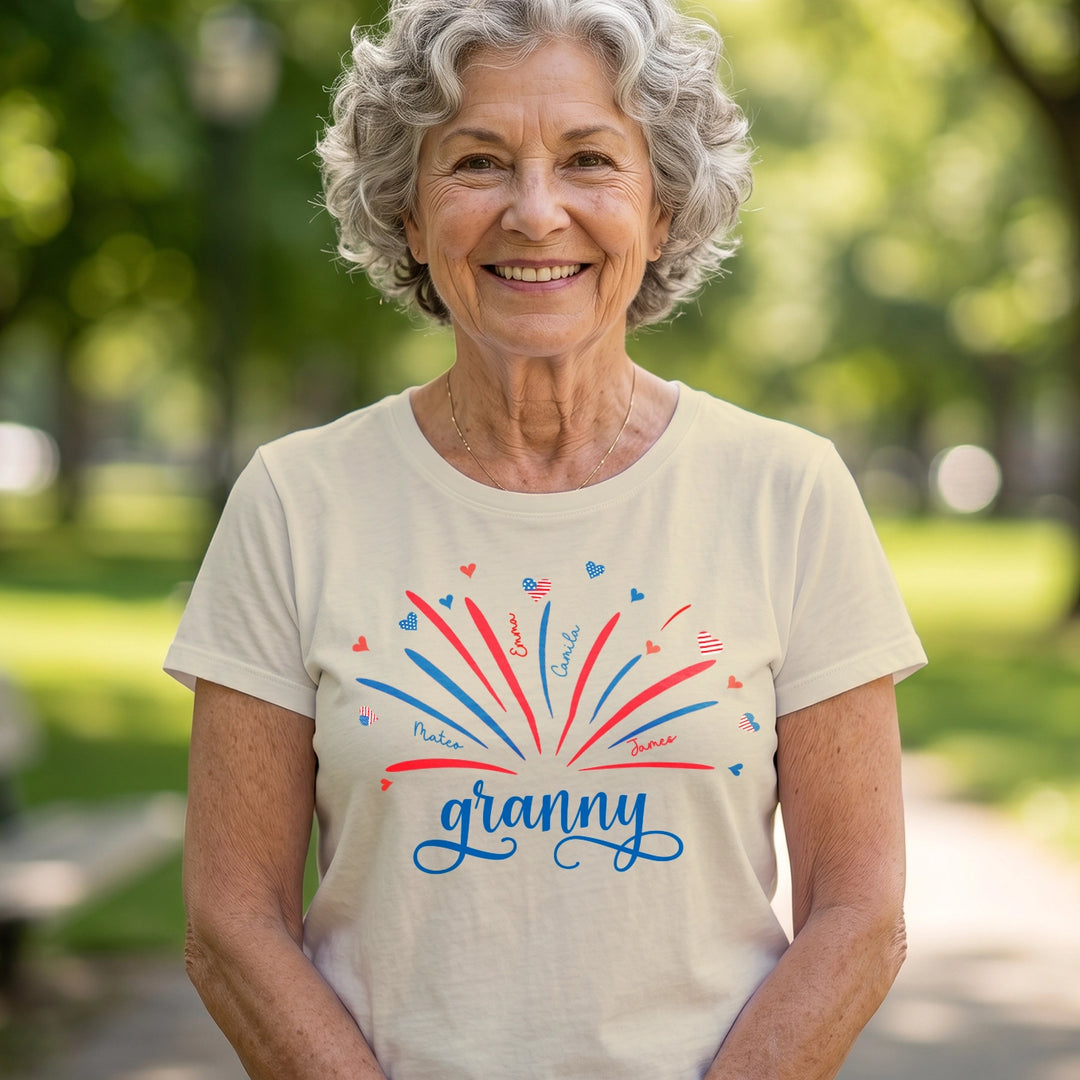 Personalized T-Shirt “Grandma’s Firework”