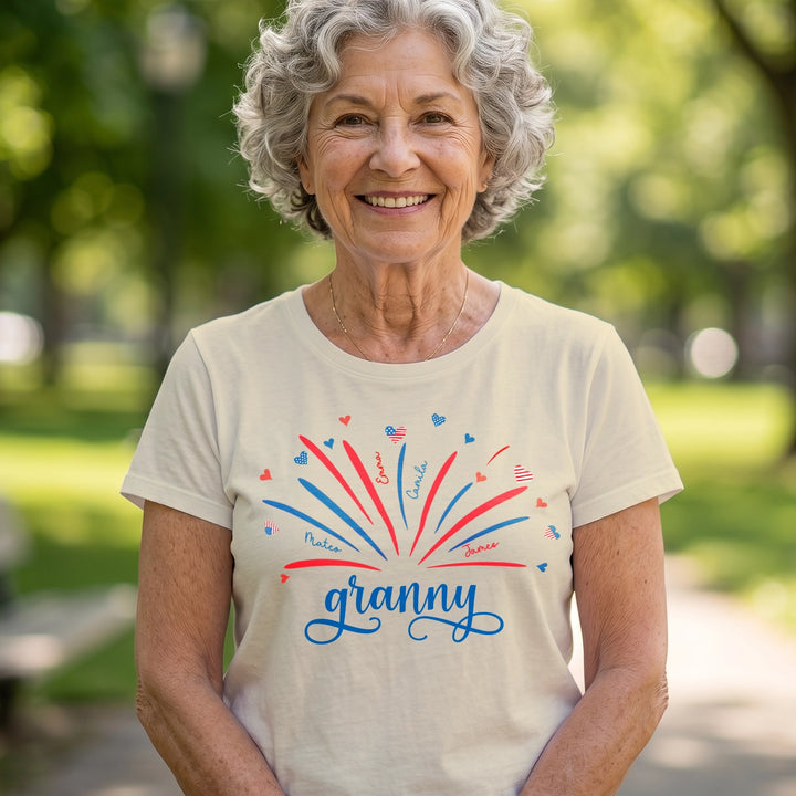 Personalized T-Shirt “Grandma’s Firework”