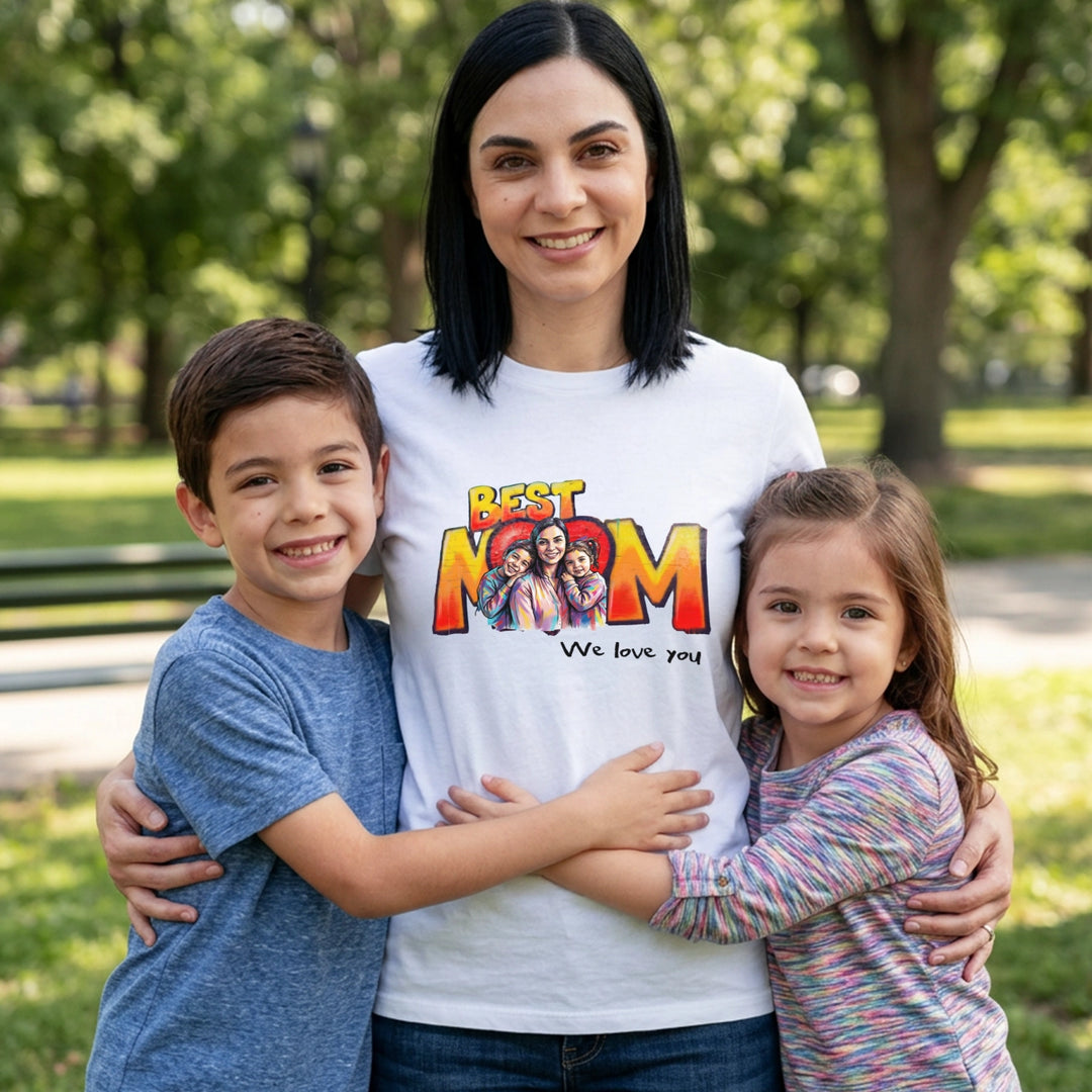 Personalized T-Shirt "Love Mom"