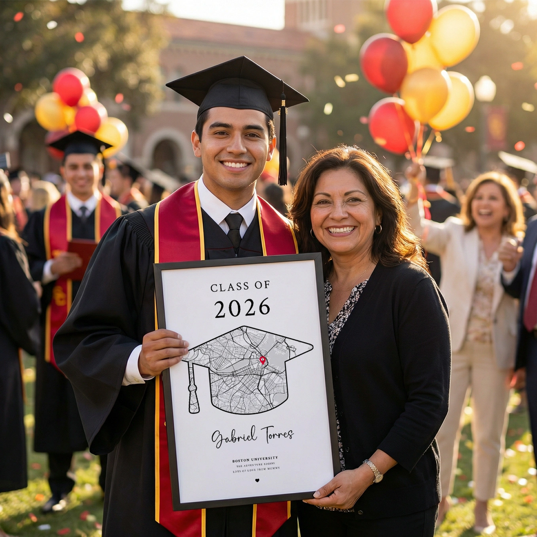 Personalized Graduation Poster