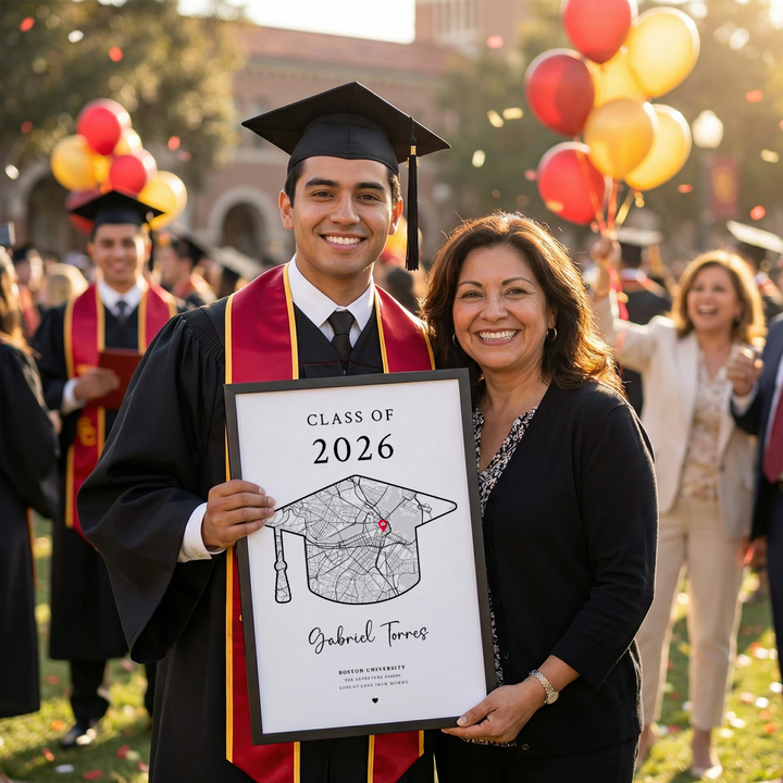 Personalized Graduation Poster