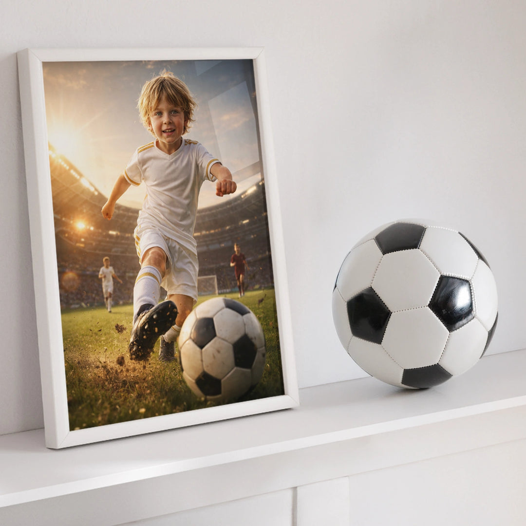 Personalized Poster "Football Boy"