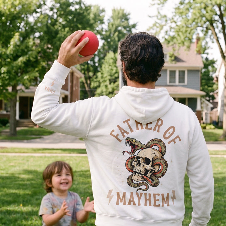Personalized Hoodie "Father of Mayhem"