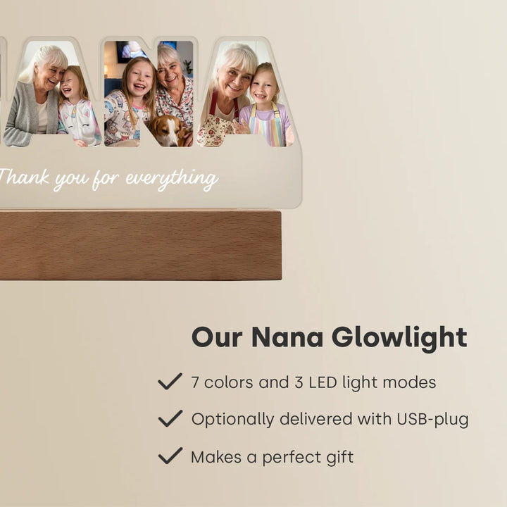 Personalized Night Light "NANA"