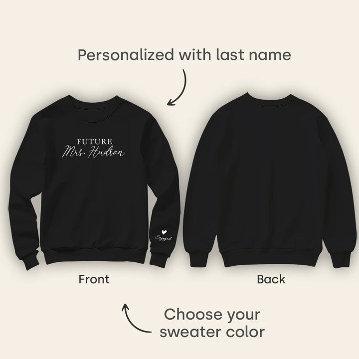 Personalized Sweater "Future Mrs"
