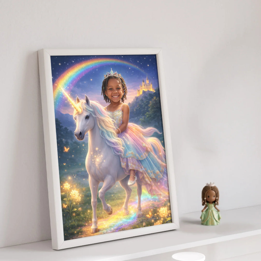 Personalized Children's Poster "Princess"