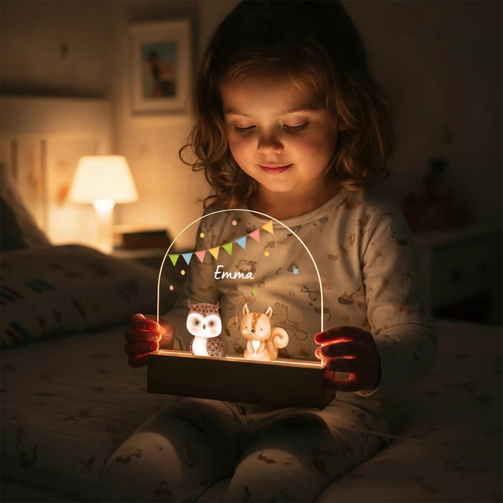 Personalized Night Light "Confetti"