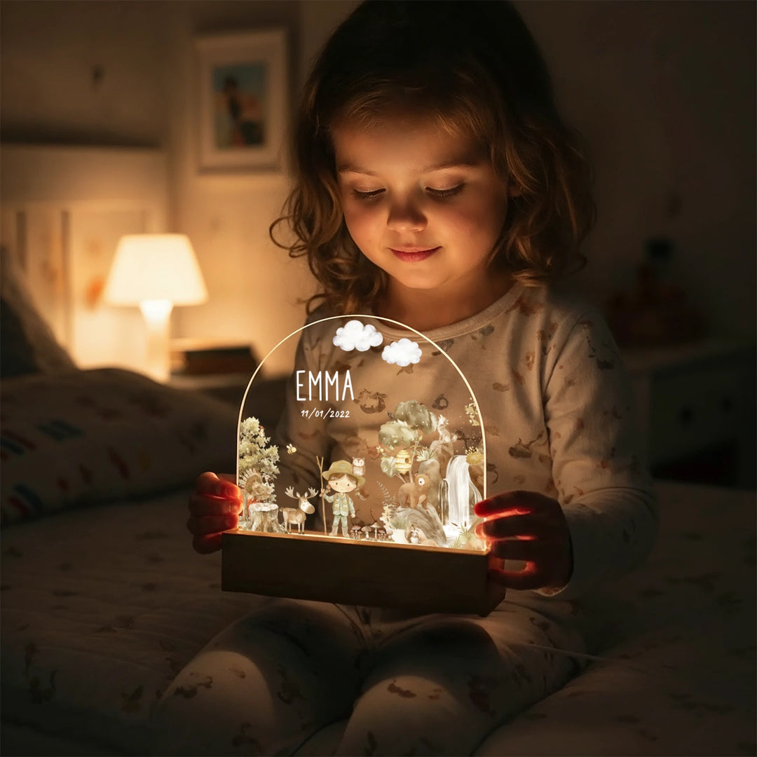 Personalized Nightlight "Wilderness"