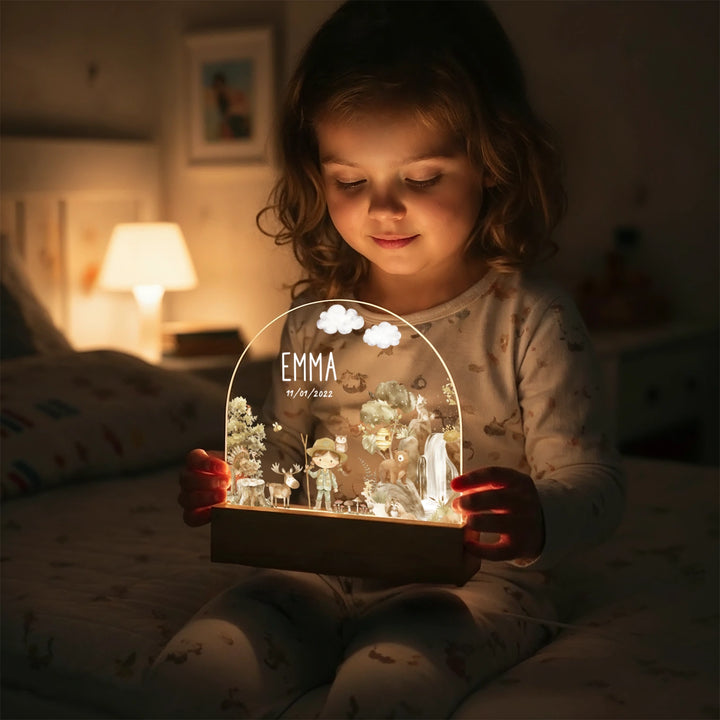 Personalized Nightlight "Wilderness"