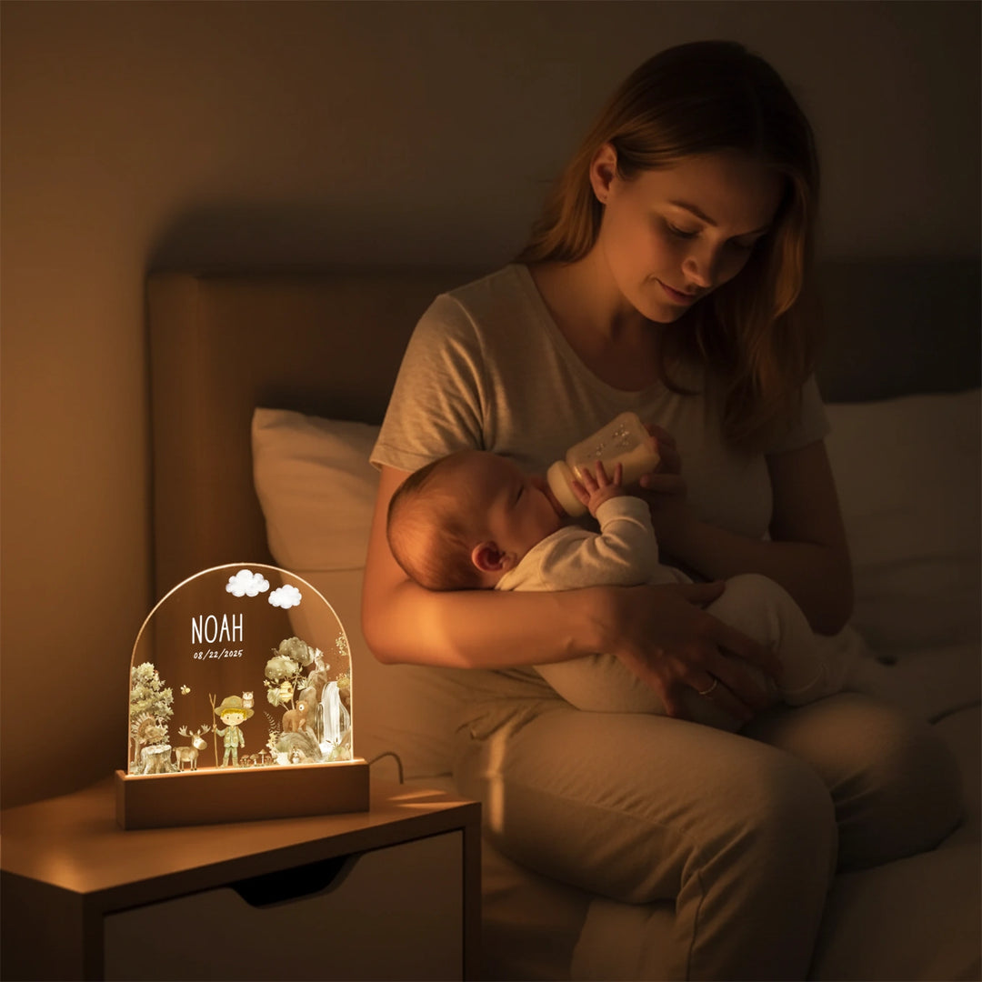 Personalized Nightlight "Wilderness"