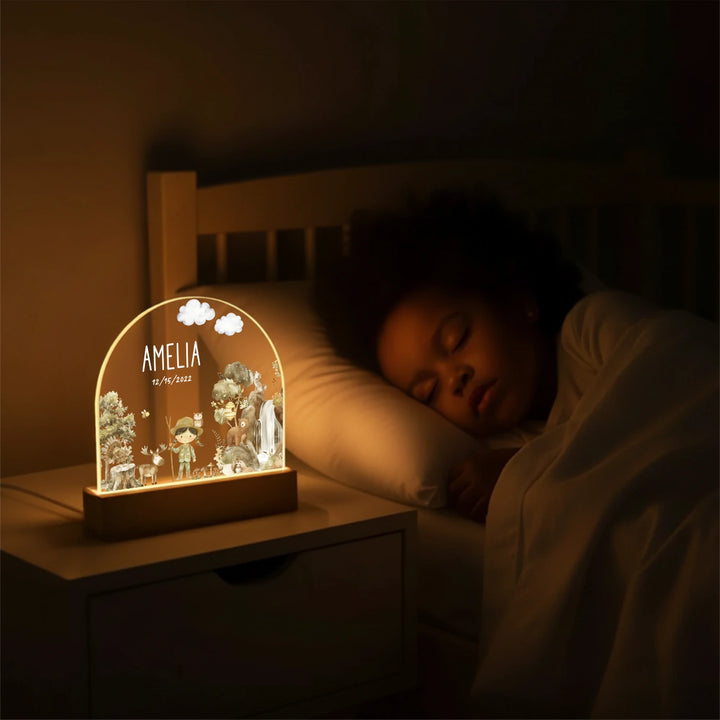 Personalized Nightlight "Wilderness"