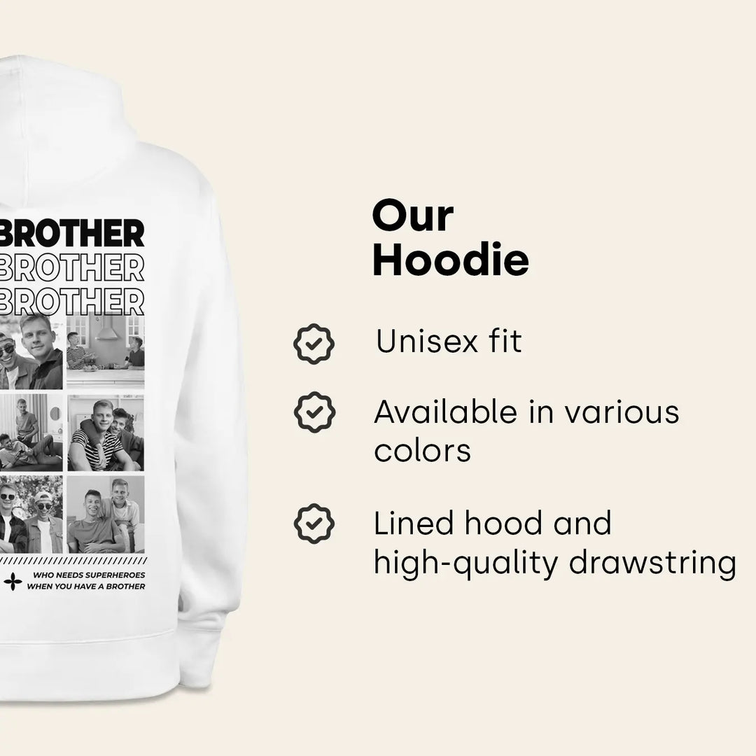 Personalized Hoodie "Best Brother"