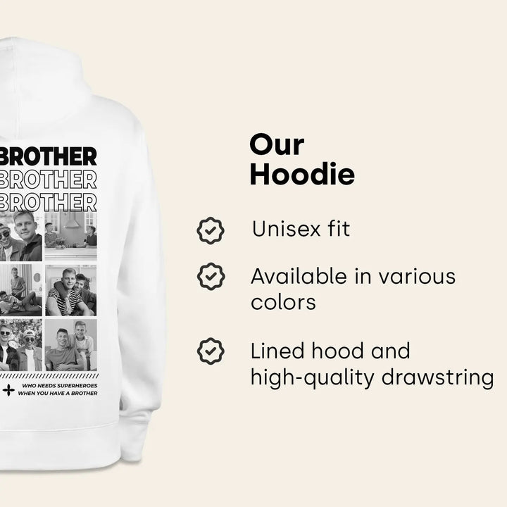 Personalized Hoodie "Best Brother"